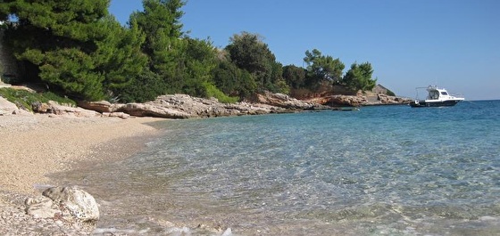 Une plage à Zavala au sud